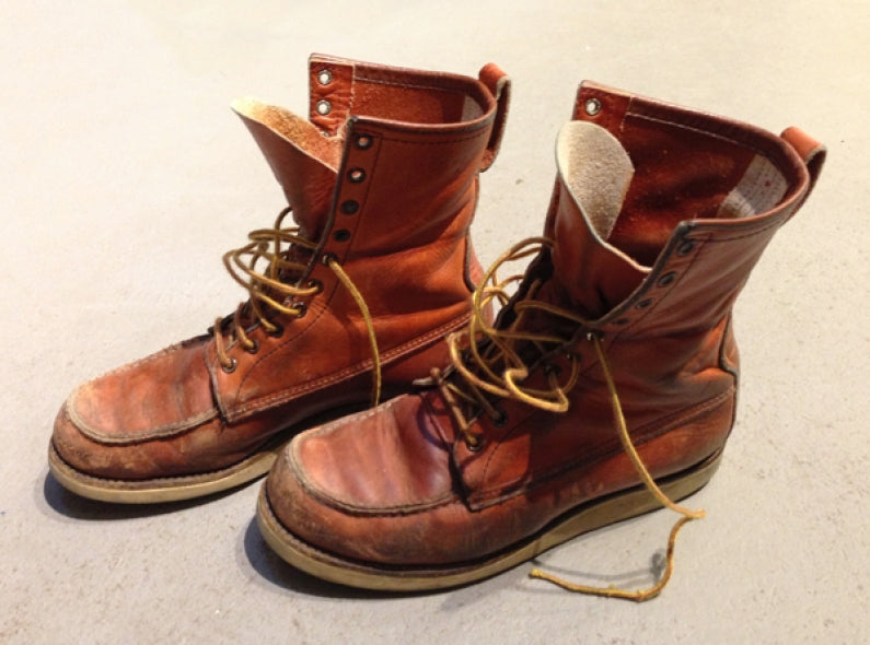 Hans his amazing pair of Red Wing Irish Setter boots Red Wing Shoes