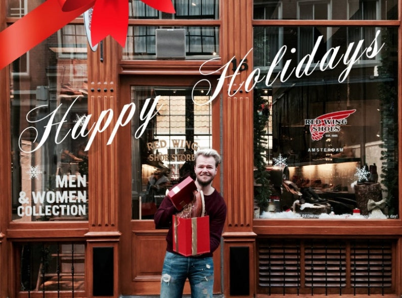 The Red Wing Shoe Store Amsterdam wishes a wonderful 2017!