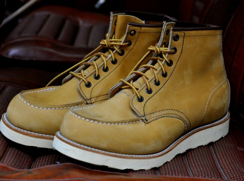 Red Wing Shoes 2878 - Yellow Nubuck Leather – Red Wing Shoes