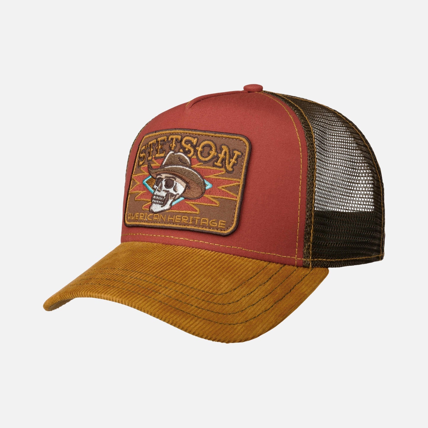 Stetson American Heritage Classic Trucker Cap Red