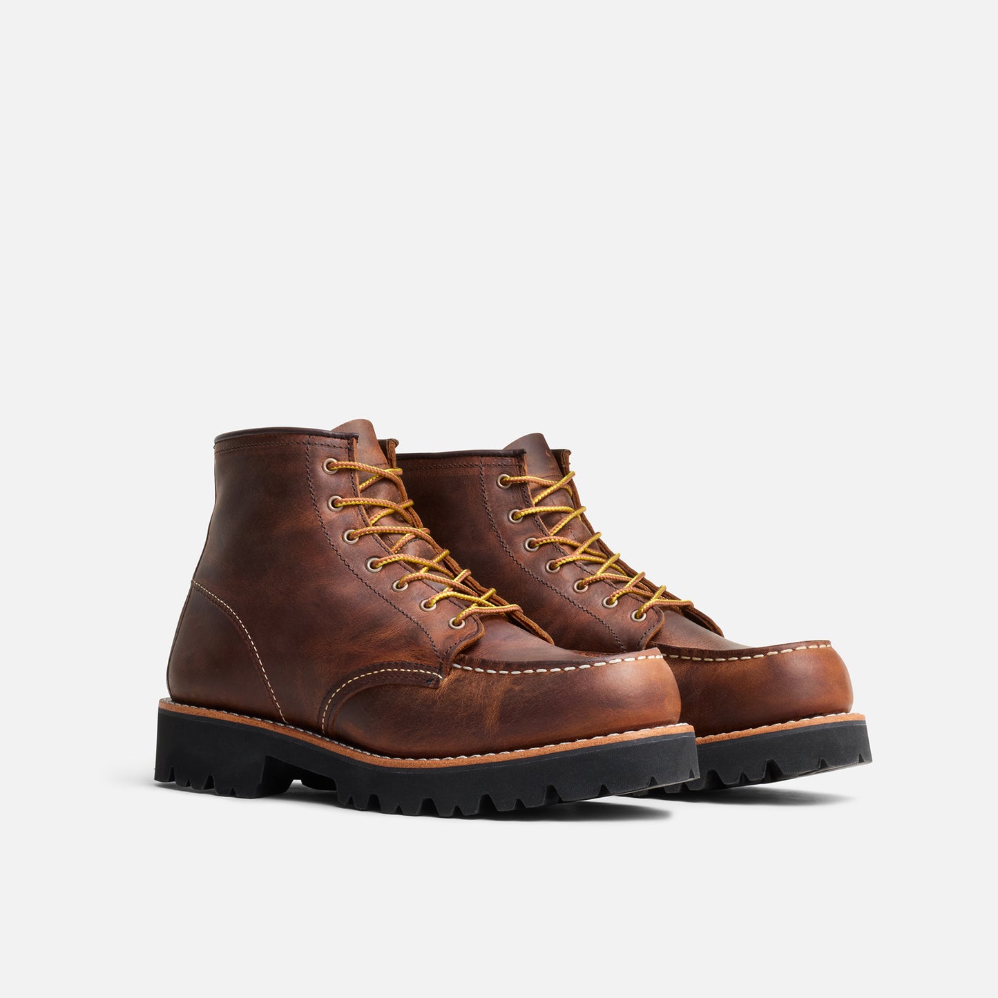 3498 Porter Moc Toe Copper Rough & Tough