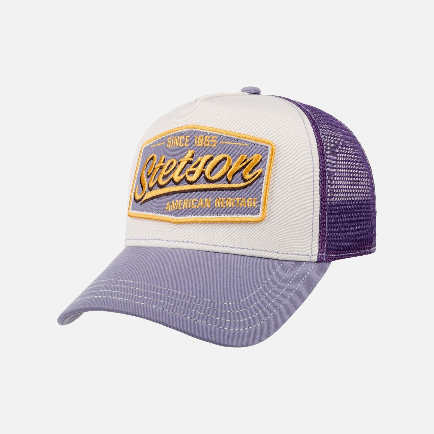Stetson Trucker American Purple Cap