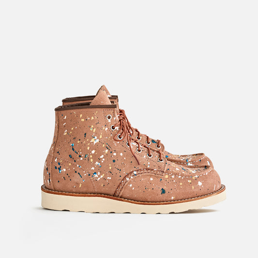Mannen Confetti Moc Toe Dusty Rose Abilene