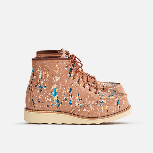 Dames Confetti Moc Toe Dusty Rose Abilene