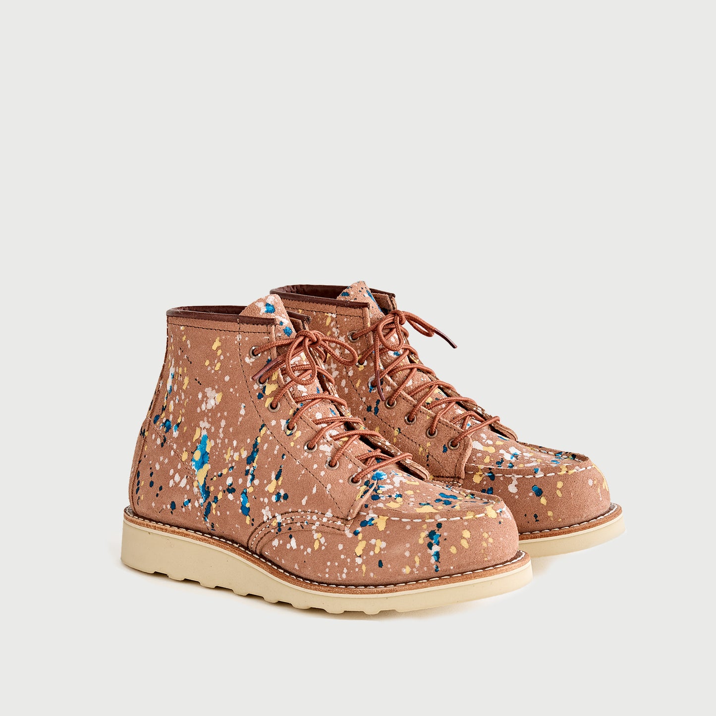 Femmes Confetti Moc Toe Dusty Rose Abilene