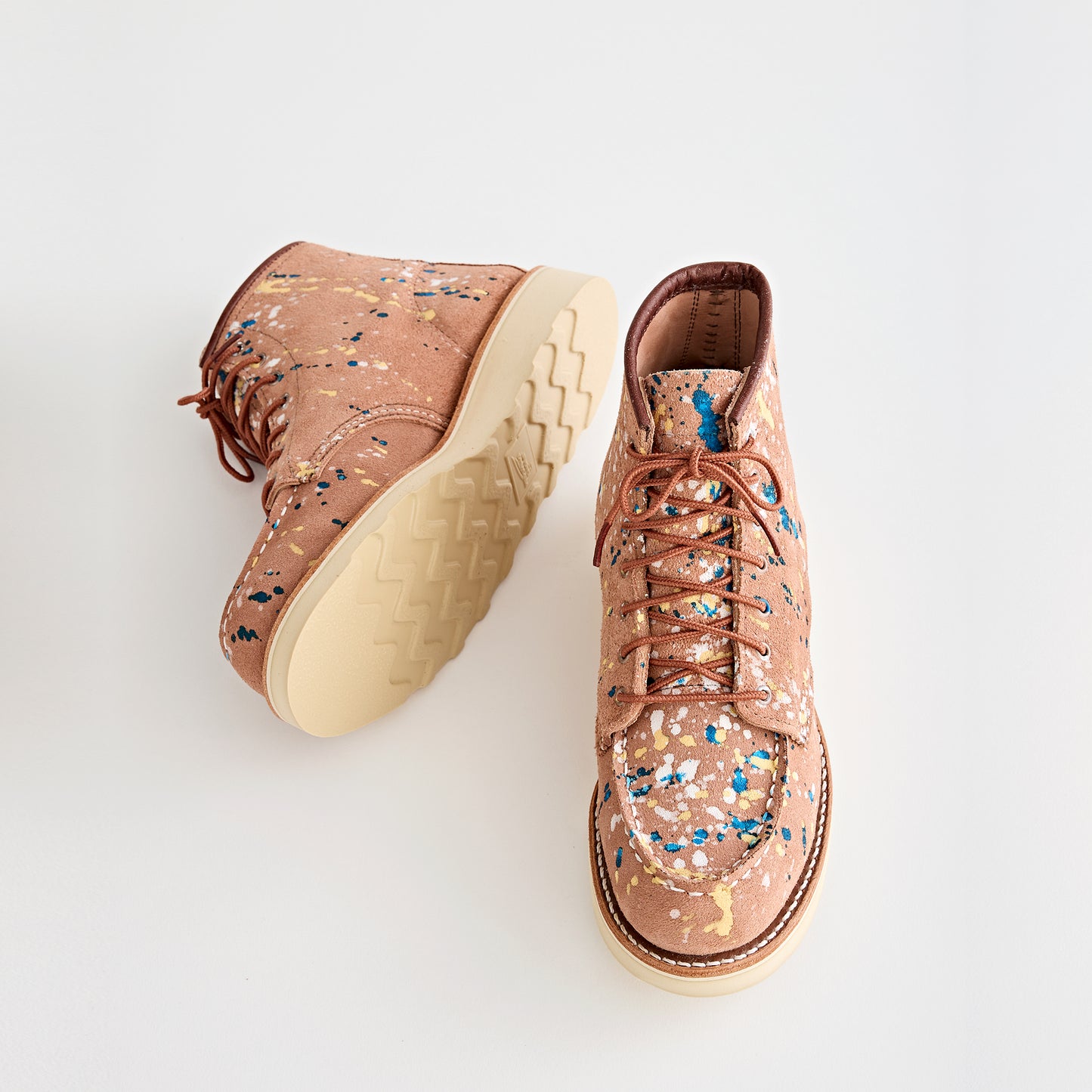 Femmes Confetti Moc Toe Dusty Rose Abilene