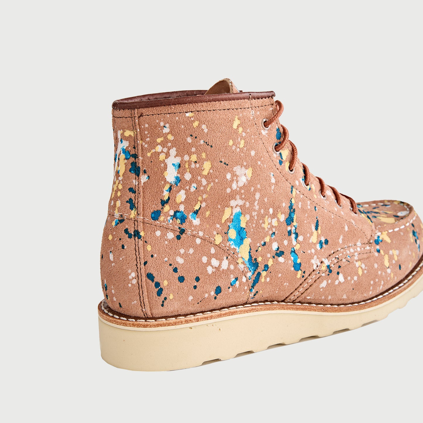 Femmes Confetti Moc Toe Dusty Rose Abilene
