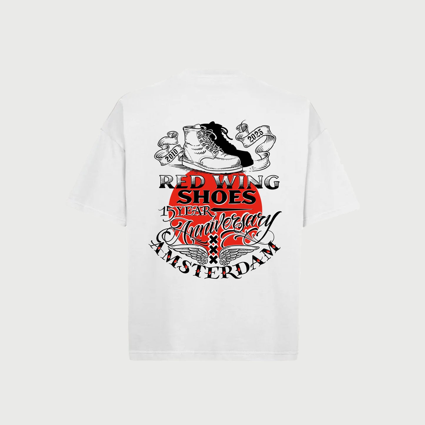 15 Year Anniversary T-shirt - White