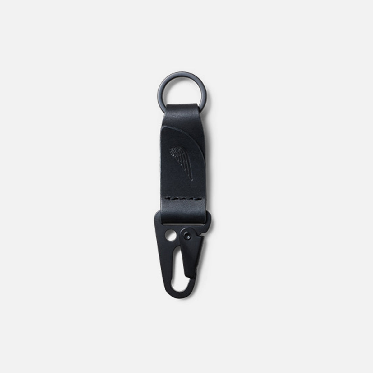 Keychain Leather - Black