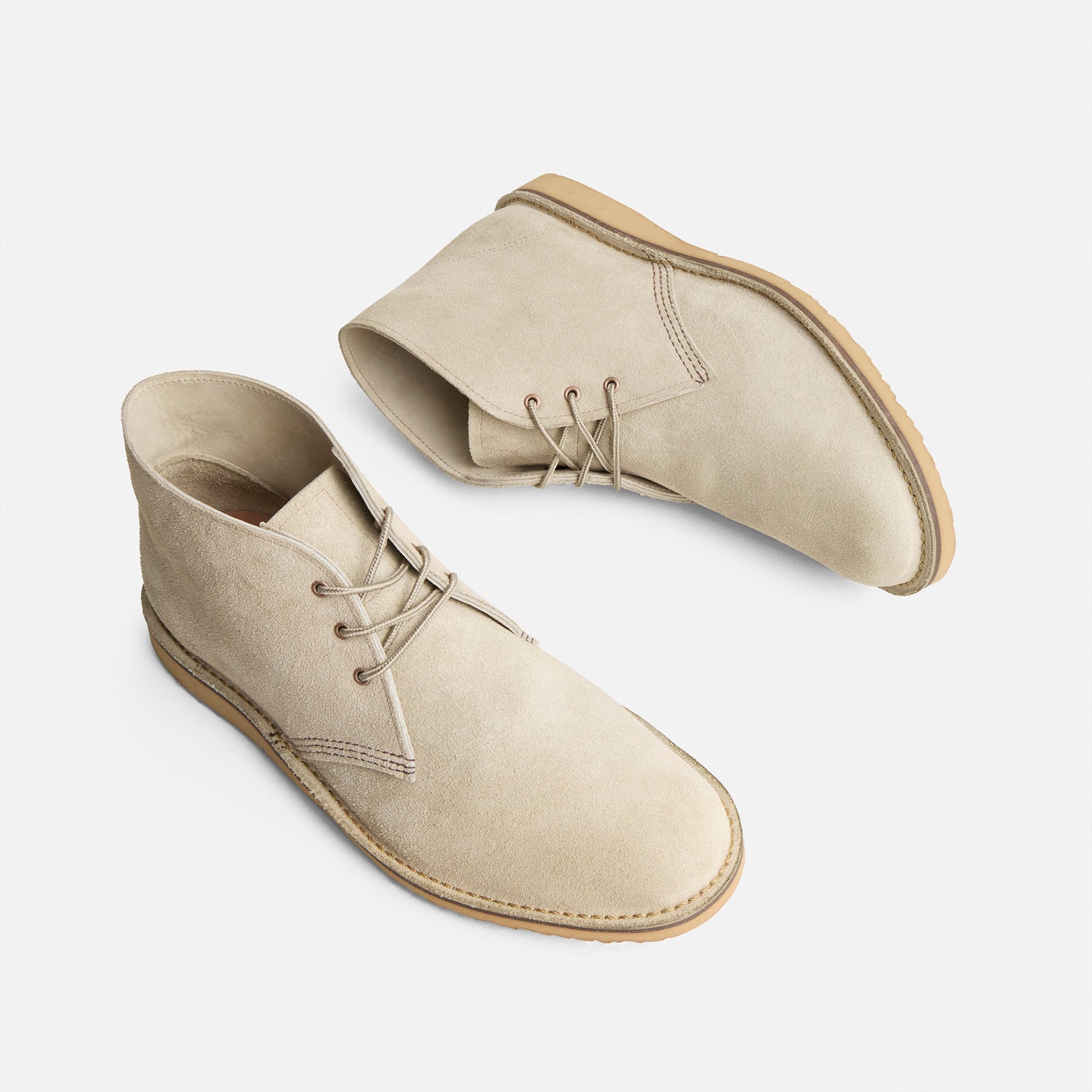 Red Wing Amsterdam 3309 Weekender Chukka White Sand Mohave Boots