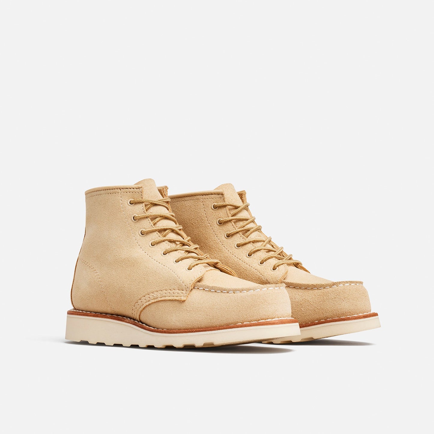 Red Wing Amsterdam 3328 6'' Moc Toe Cream Abilene Boots