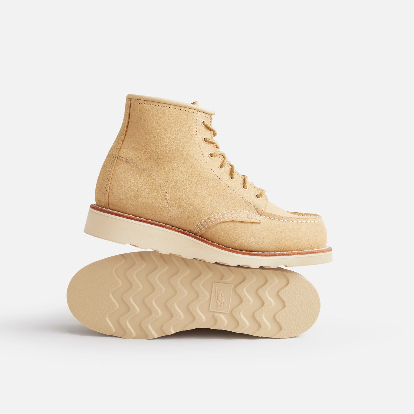 Red Wing Amsterdam 3328 6'' Moc Toe Cream Abilene Boots