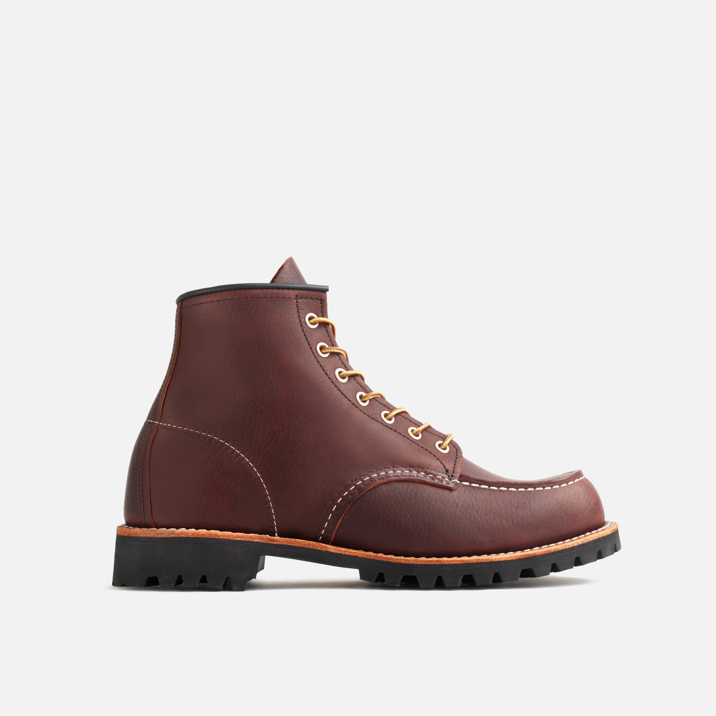 Red wing moc toe vibram on sale