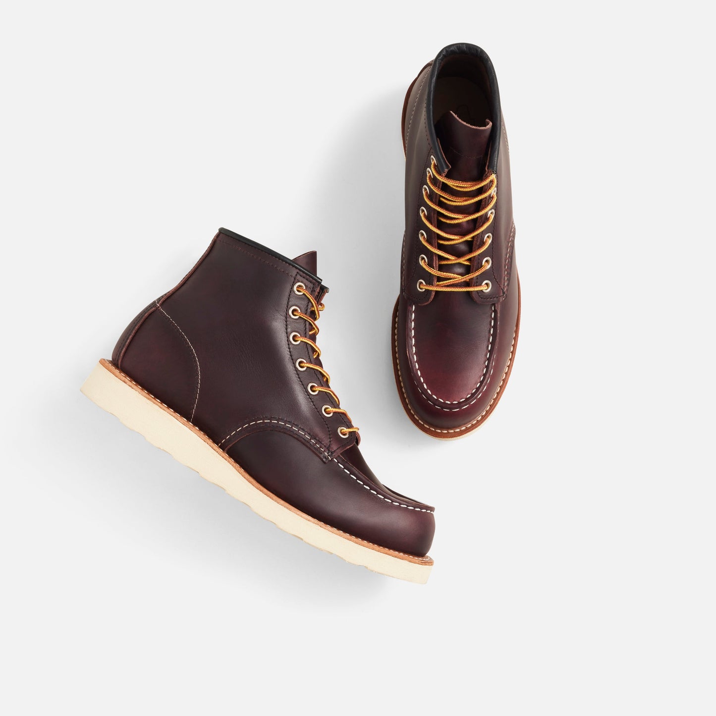 Red Wing Amsterdam 8847 6" Classic Moc Toe Black Cherry Excalibur Boots