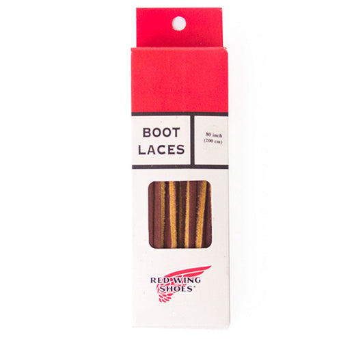 redwingamsterdam Leather Laces Chestnut 80''
