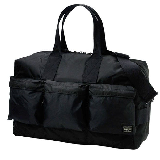 Porter Yoshida & Co. Force 2Way Duffle Bag - Black