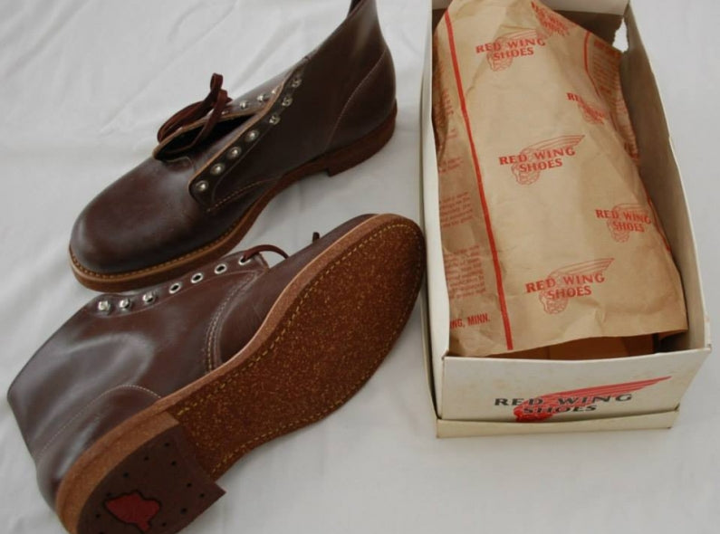 A pair of Red Wing Shoes Blacksmith from the 1960's