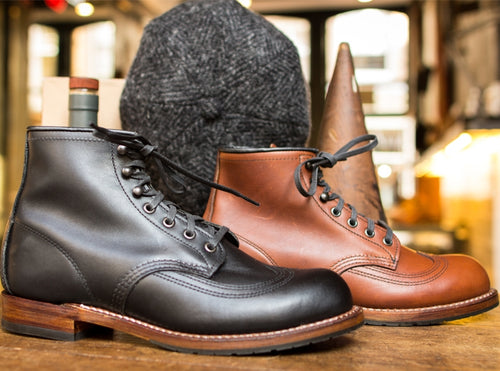 Meet New Dandy Friends: The Red Wing Shoes Beckman Wingtip – Red 
