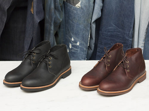 Red Wing Shoe Store Amsterdam presents: the Foreman Chukka – Red 