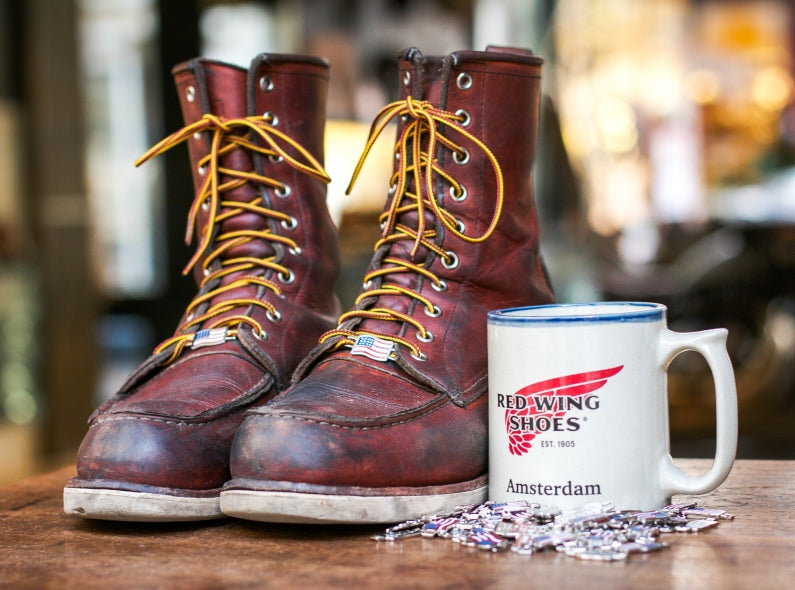 For our beloved friends: Red Wing Lace Keepers