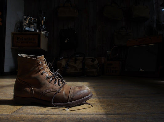 The Red Wing Shoes Iron Ranger Catched in Sunray