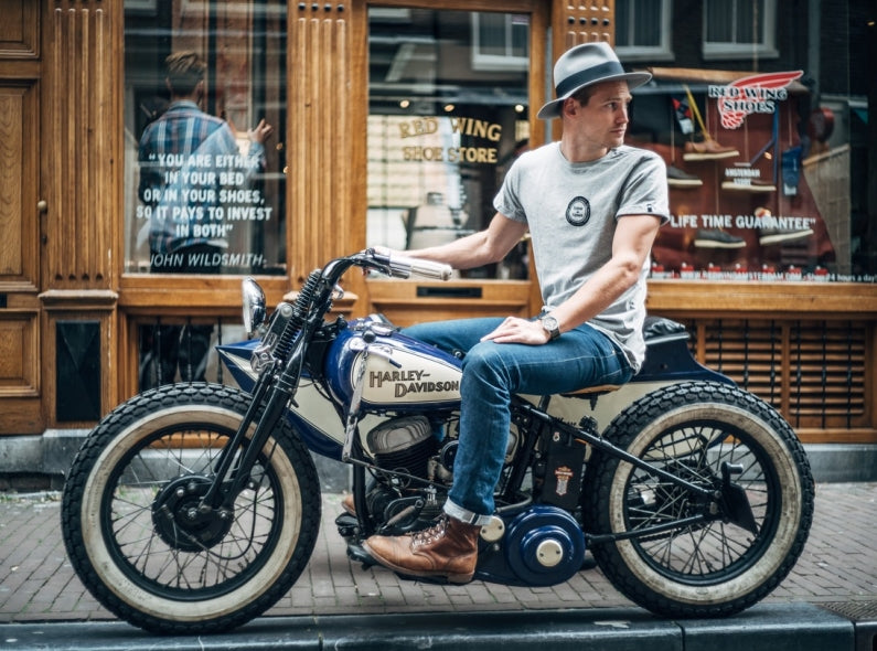 Iron Ranger 8111's on a Harley Davidson