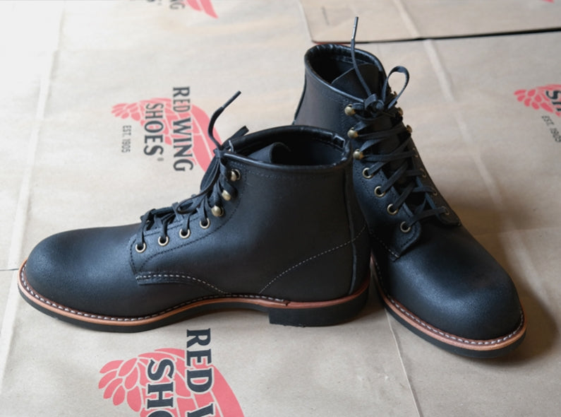 Now available: the Red Wing Shoes 2955 Blacksmith in Black Spitfire