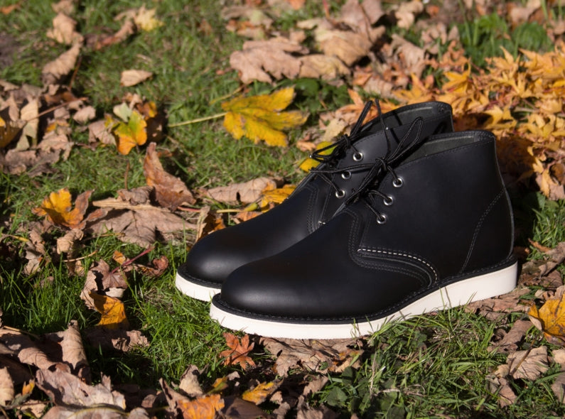Red Wing Shoe Store Exclusive release: the 3148 Work Chukka in Black Chrome!