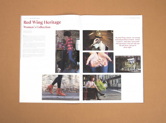 Red Wing Women's collection in Journal de Nîmes