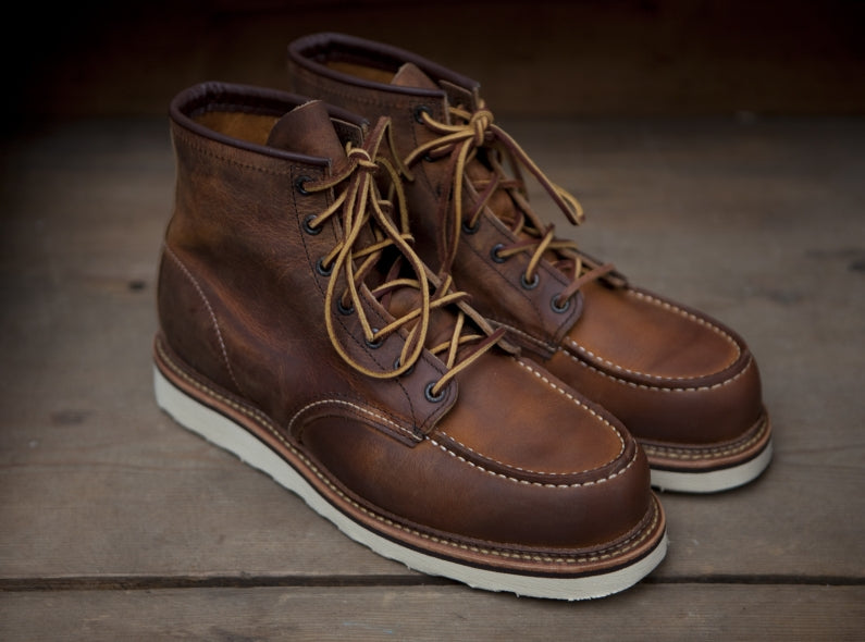 Red Wing Shoe 1907 6'' Moc Toe Copper Rough & Tough