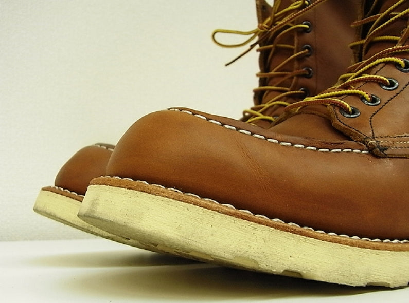 The Last Red Wing Oro-Iginal Moc Toe's