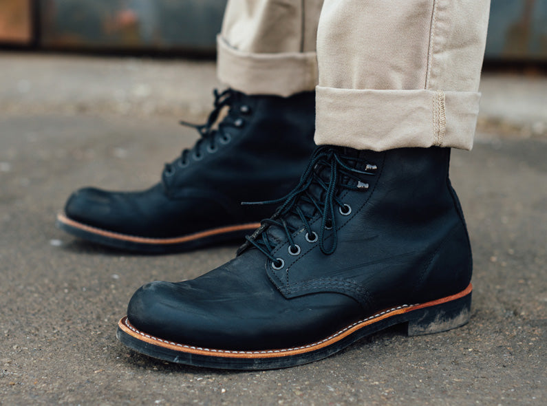 Get warm with the Red Wing Harvester boots!