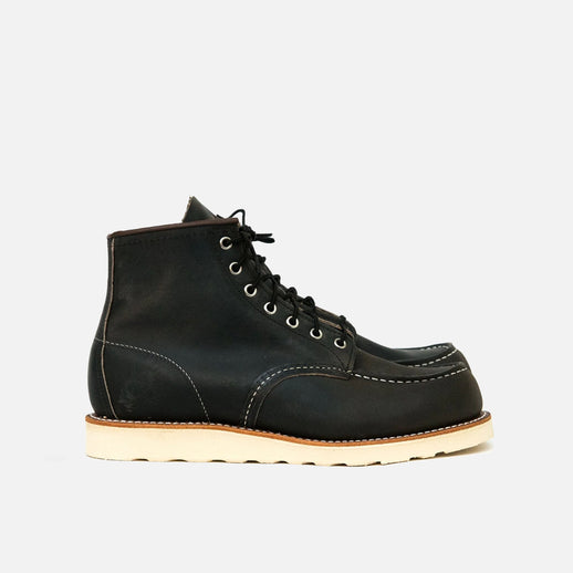 8890 6" Classic Moc Toe Charcoal Rough and Tough