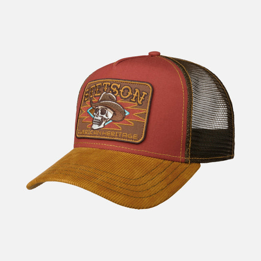 Stetson American Heritage Classic Trucker Cap Red