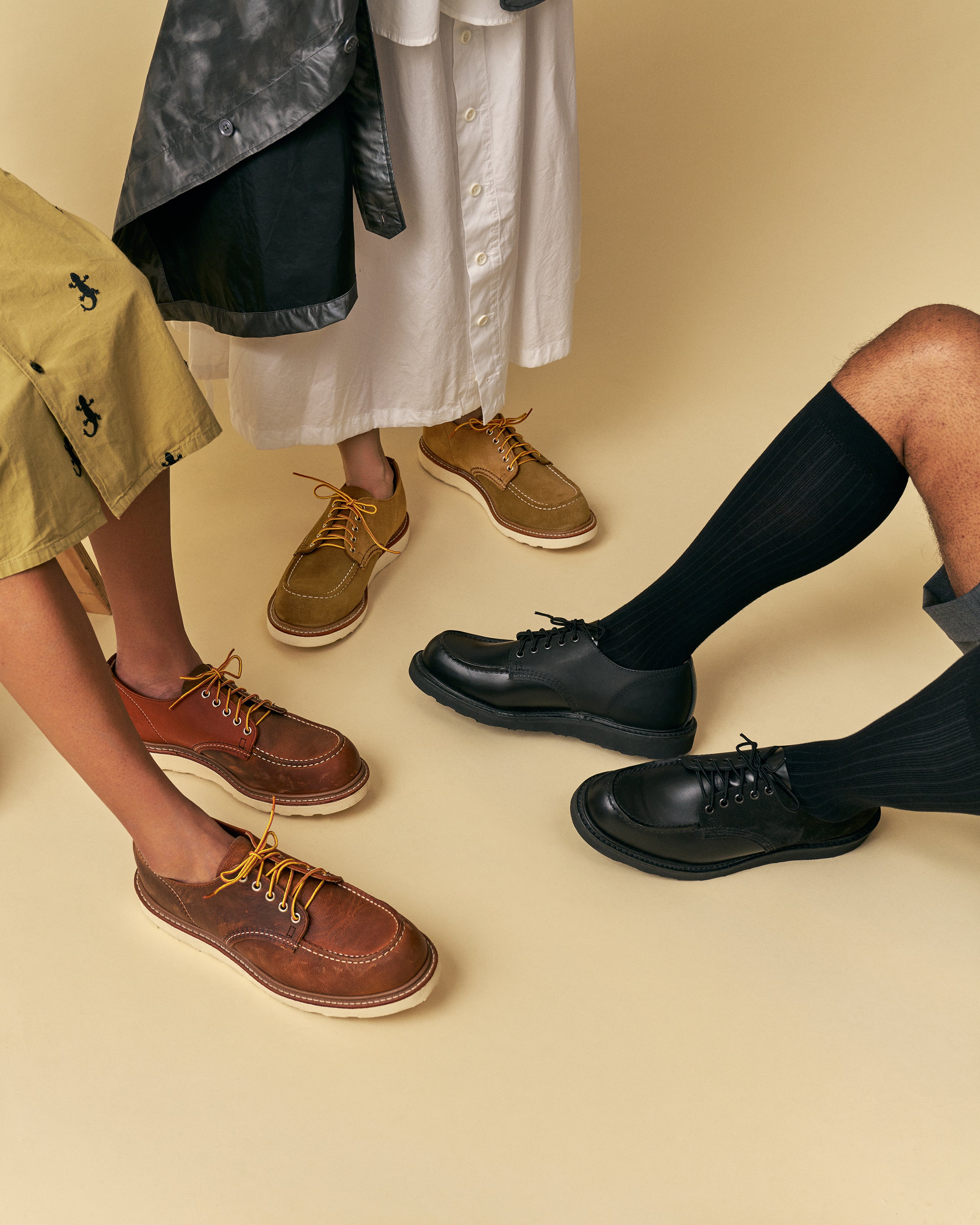 3110 Engineered Garments Shop Moc - Black Remix – Red Wing