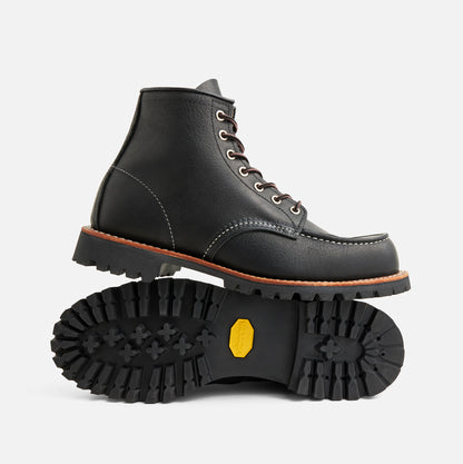 2949 Roughneck Moc Toe Black Oil Slick