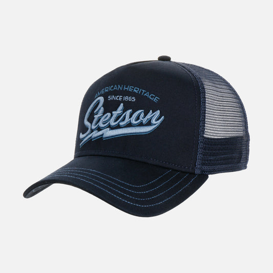 Stetson Trucker American Full Navy Cap