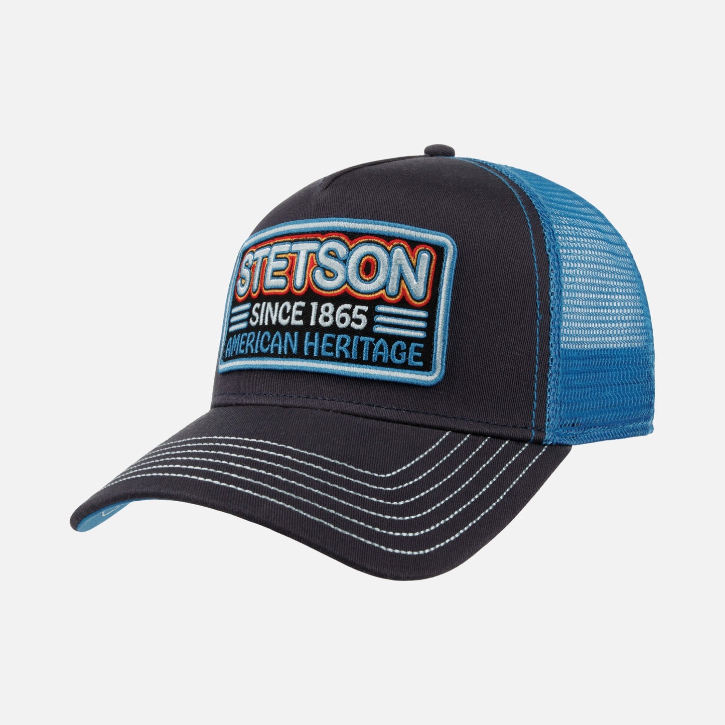 Stetson Trucker American Neon Sign Cap