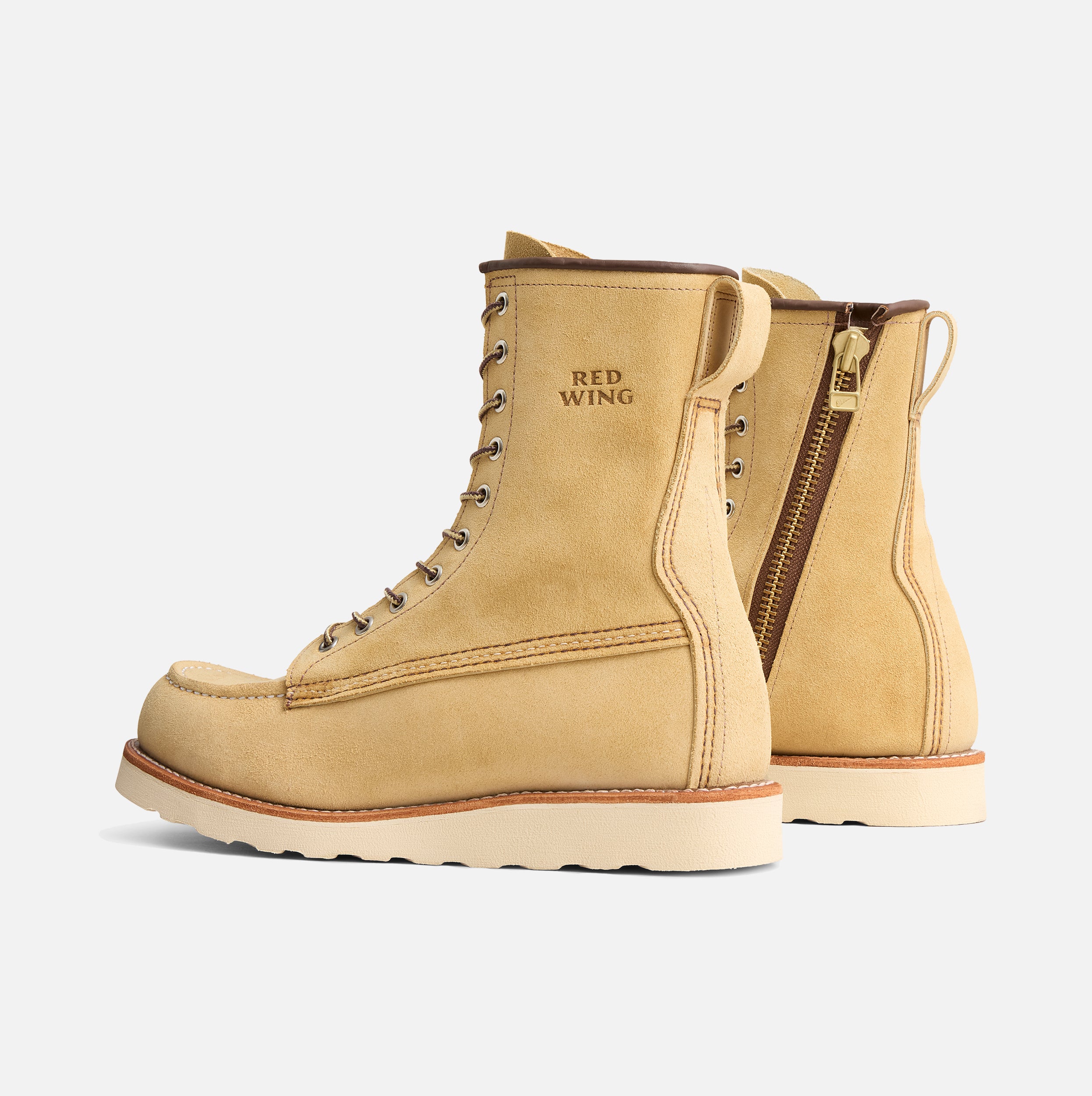 4669 Human Made 8'' Classic Moc Toe Hawthorne Abilene – Red Wing