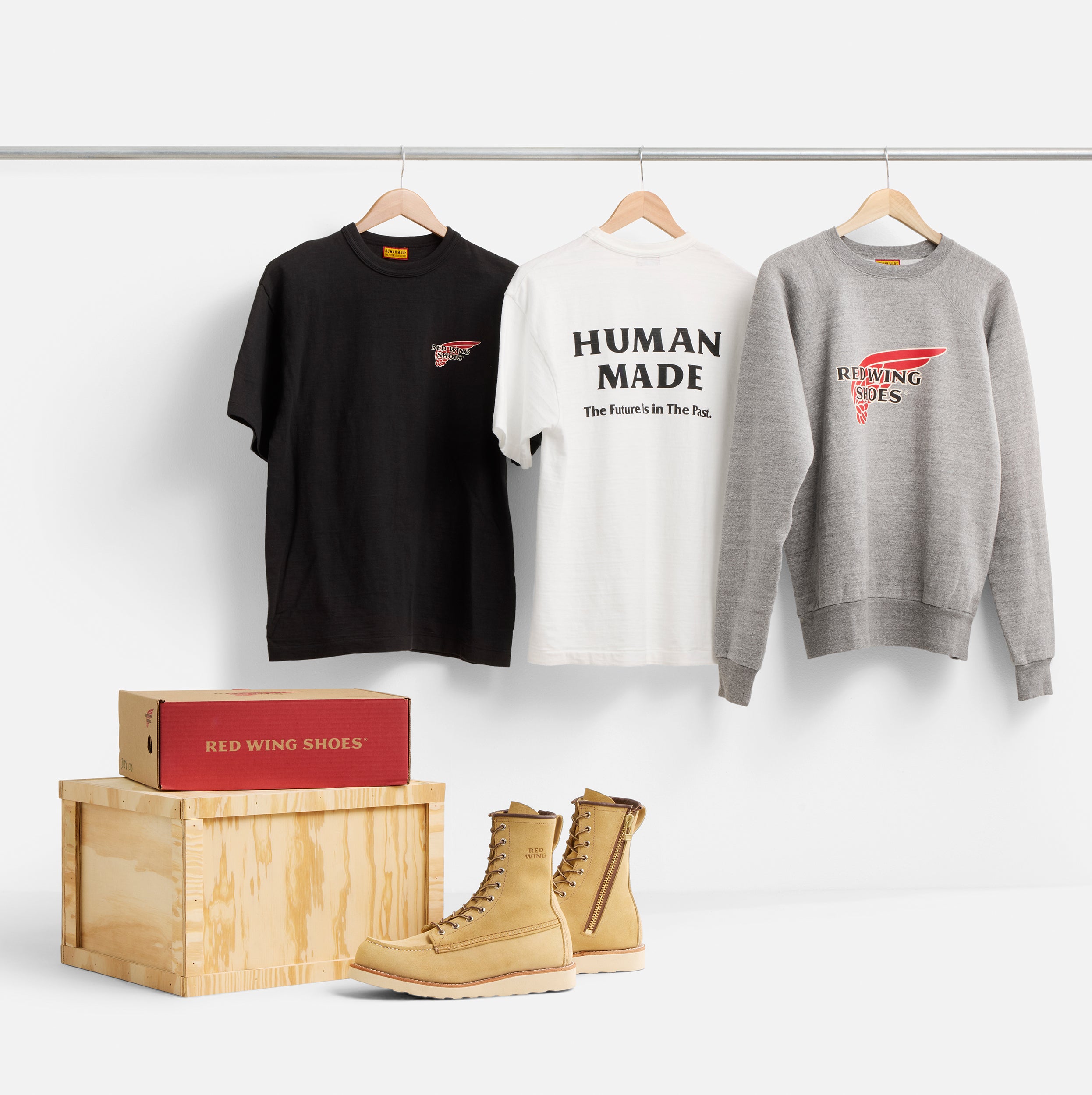 4669 Human Made 8'' Classic Moc Toe Hawthorne Abilene – Red Wing