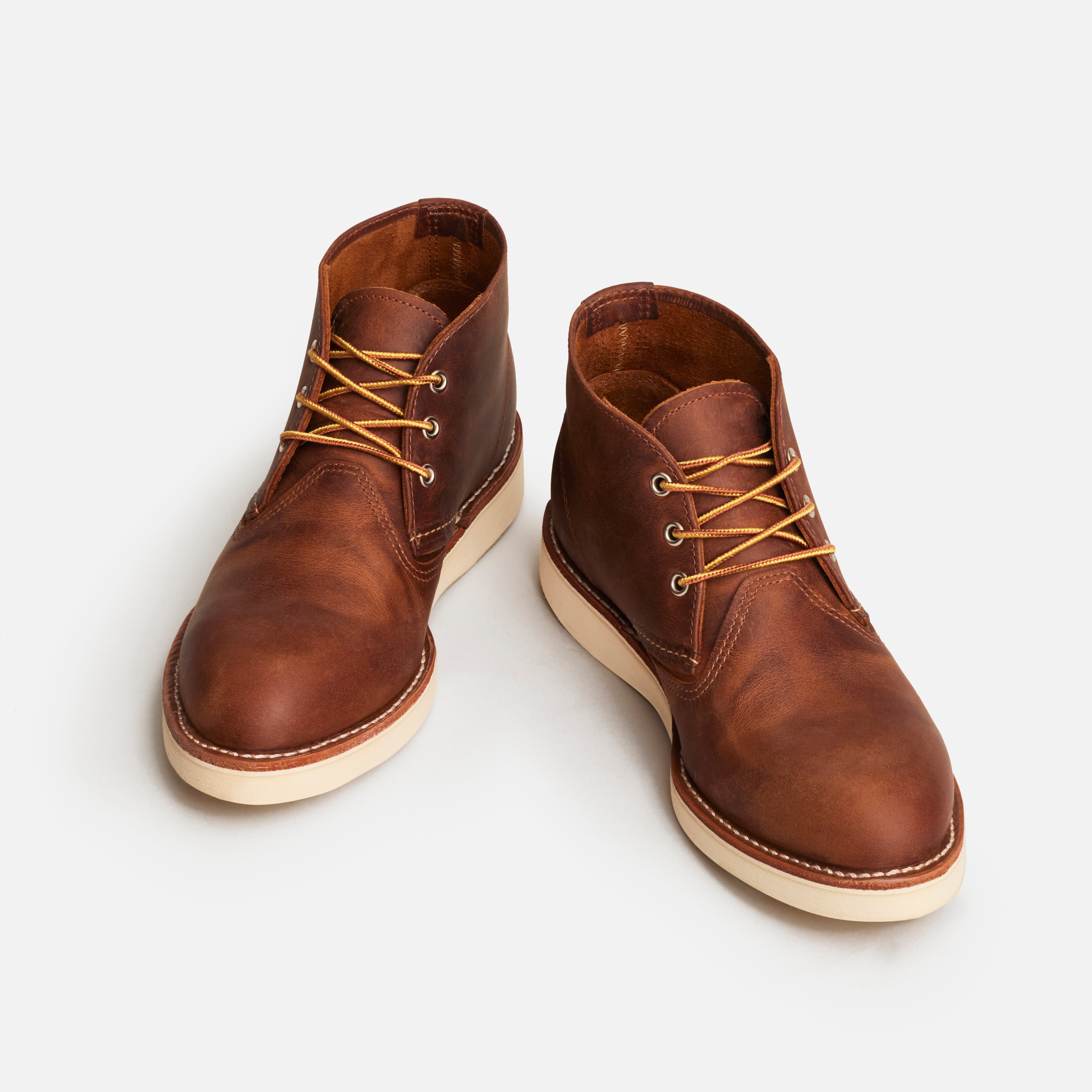 3137 Work Chukka Copper Rough & Tough – Red Wing Amsterdam