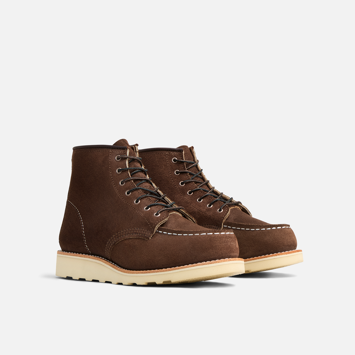 3476 6'' Moc Toe Chocolate Muleskinner