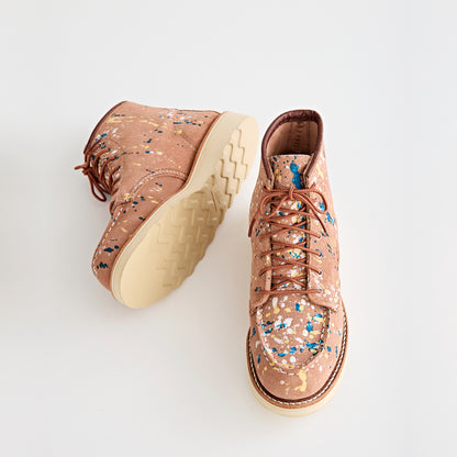 Femmes Confetti Moc Toe Dusty Rose Abilene