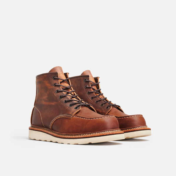 1907 Classic Moc Toe Copper Rough & Tough – Red Wing Amsterdam 