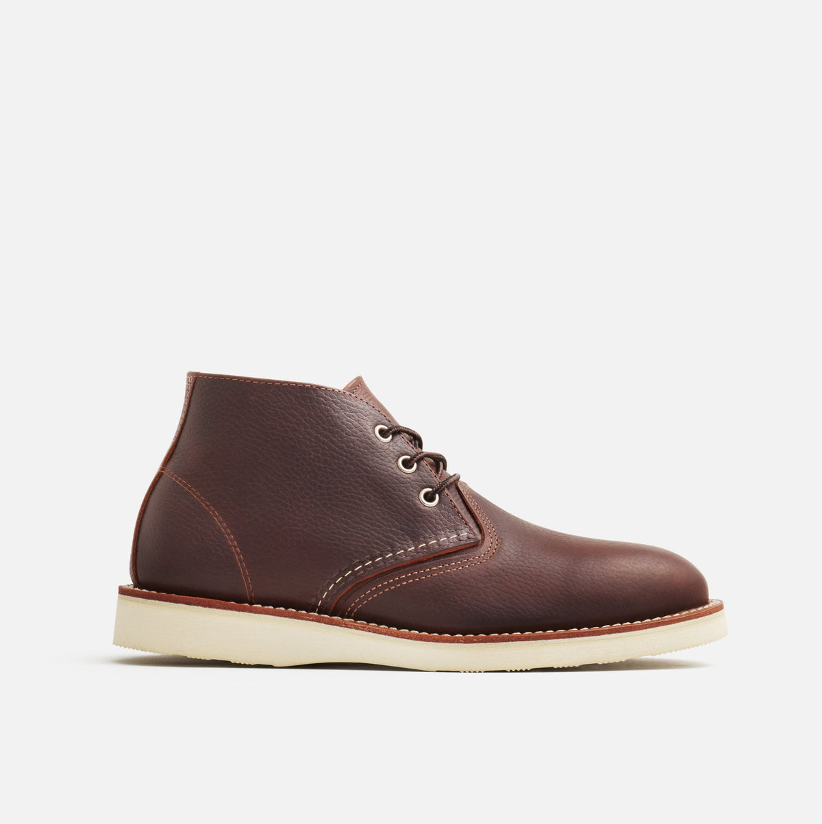 Red Wing 3141 Chukka Briar Leather Oil Slick Work Boots Mens 10 D Red Wing 3141 Work Chukka Briar Oil Slick Leather Boots  main image 4