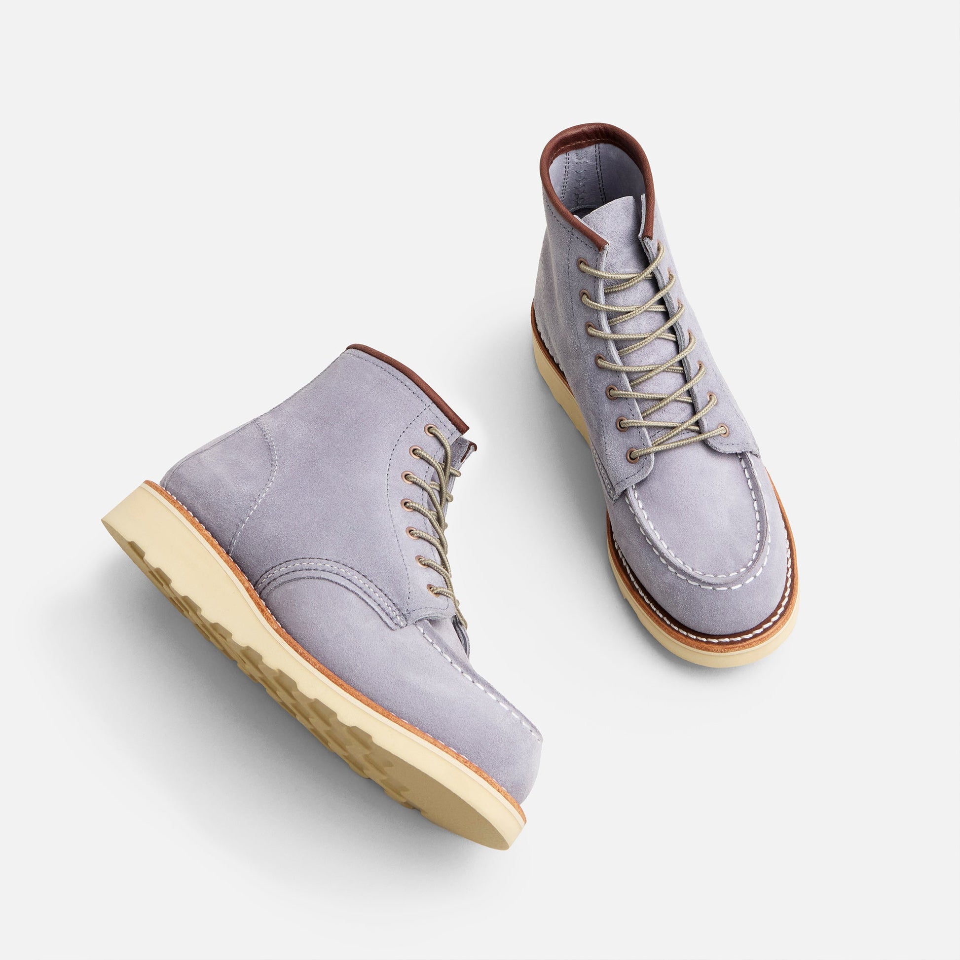 3300 6'' Moc Toe Dusty Lavender Abilene – Red Wing Amsterdam