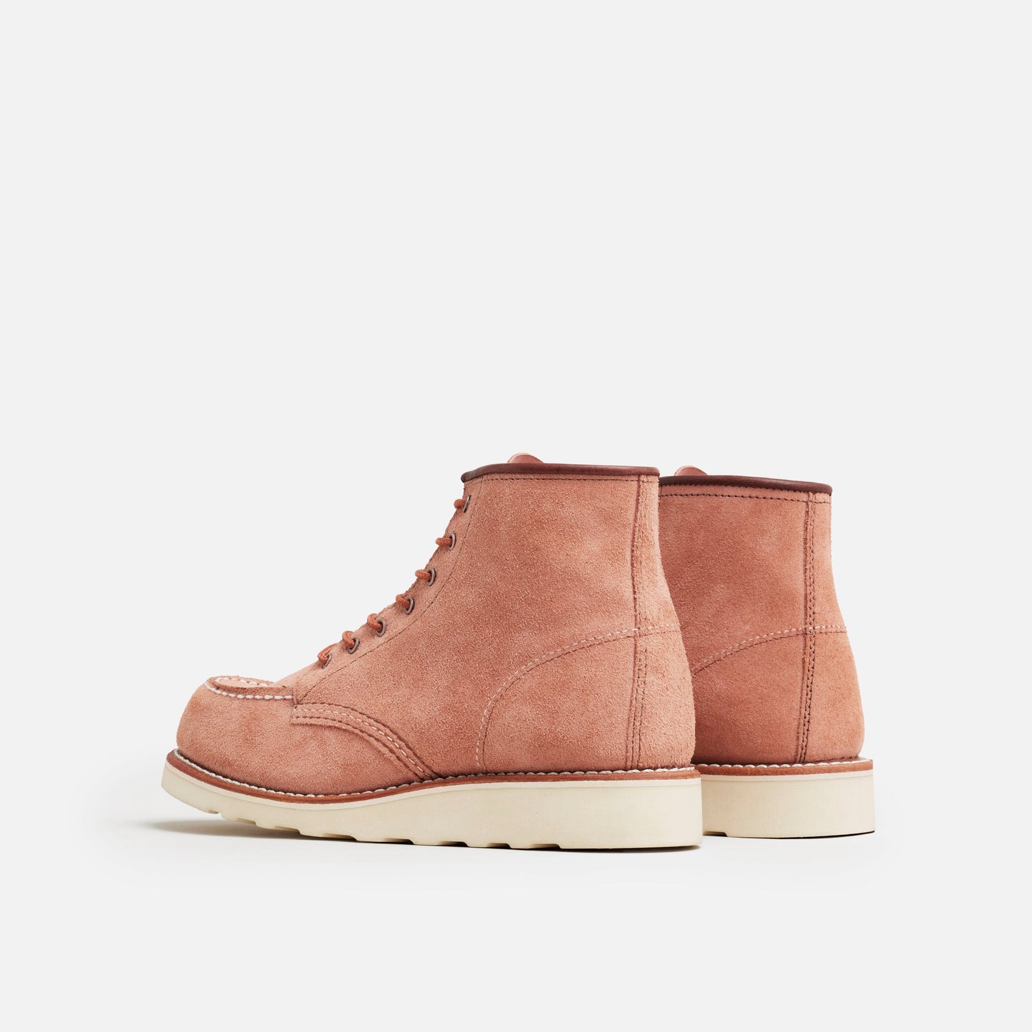 Red Wing Amsterdam 3319 6'' Moc Toe Dusty Rose Abilene