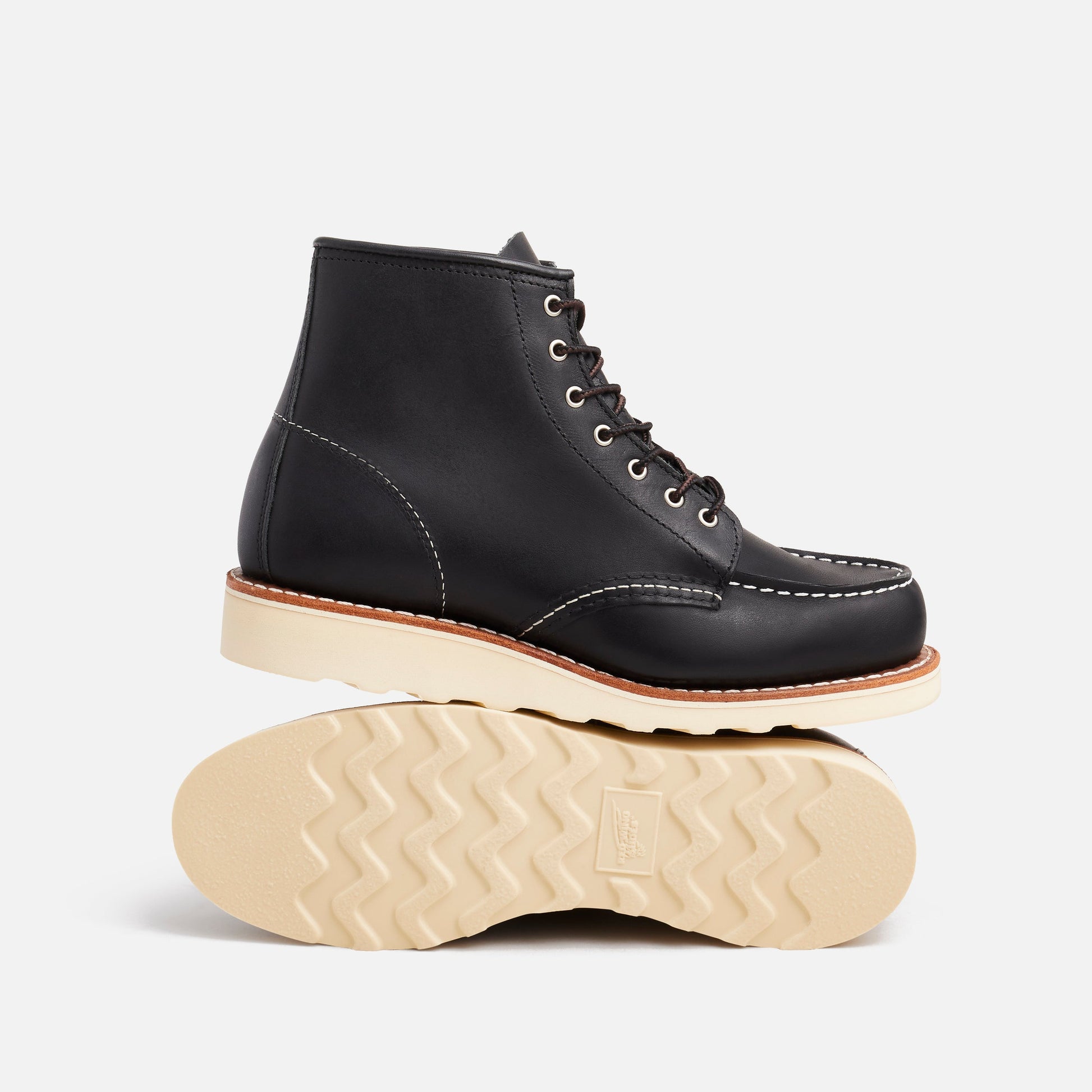 Red Wing Amsterdam 3373 6'' Moc Toe Black Boundary