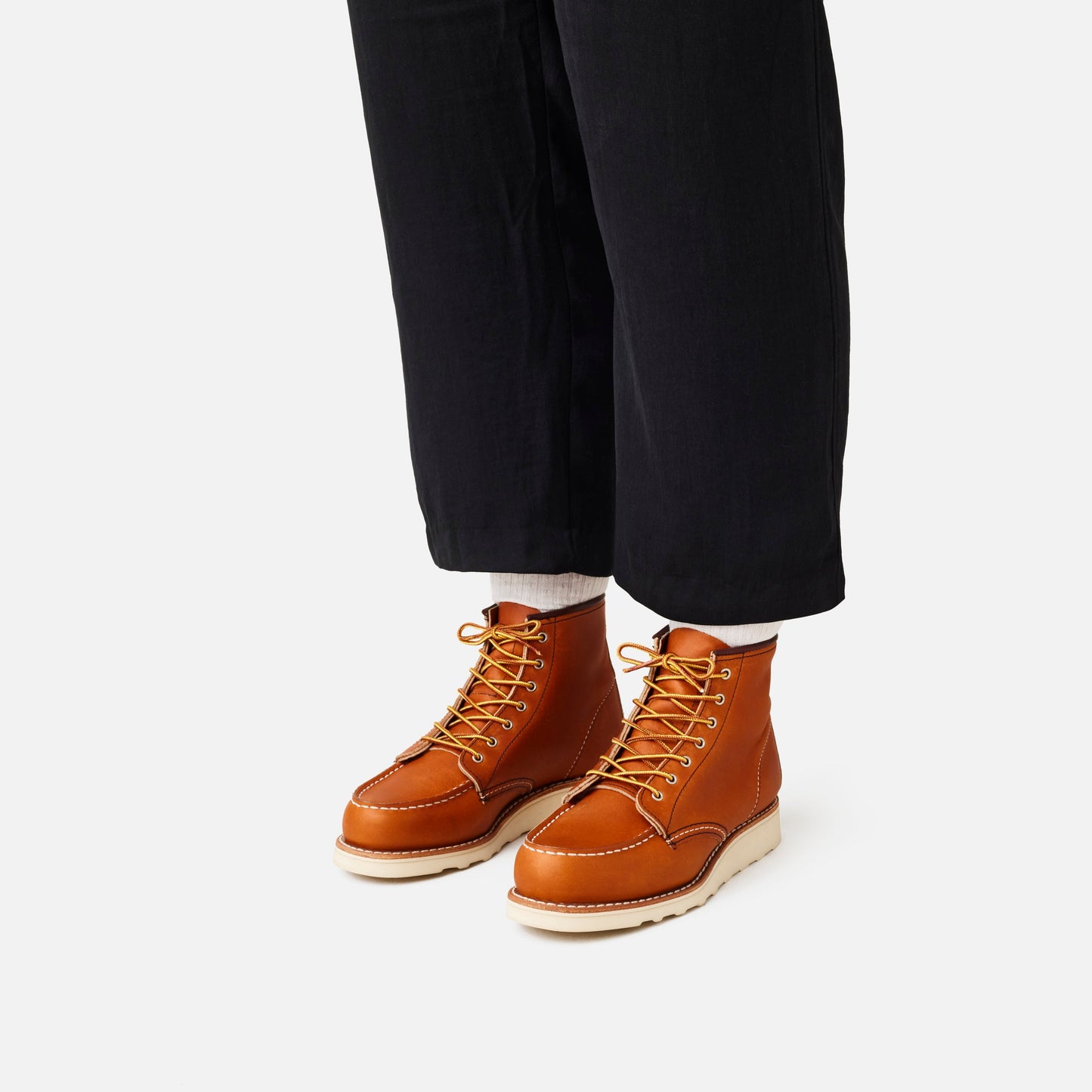 Red Wing Amsterdam 3375 6'' Moc Toe Oro-legacy