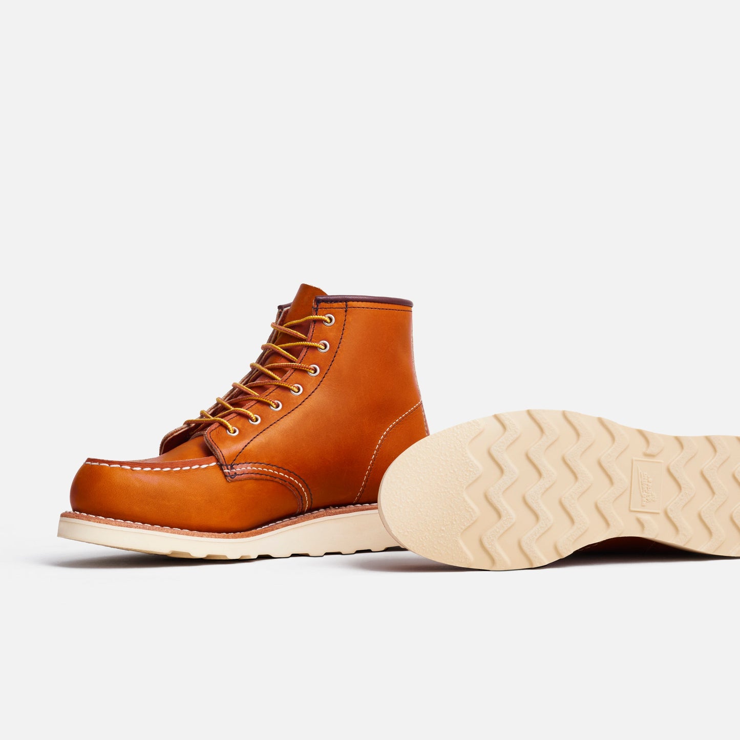 Red Wing Amsterdam 3375 6'' Moc Toe Oro-legacy